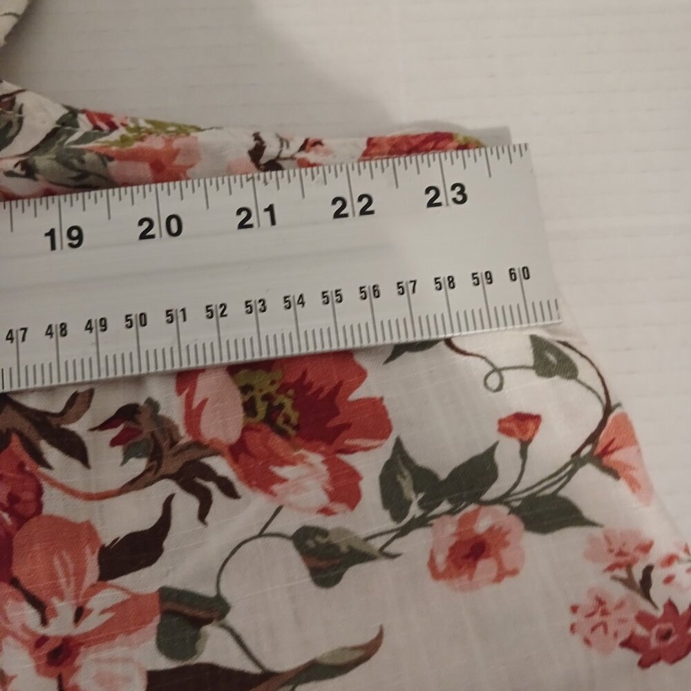 NWT Ricki's XXL Linen Blend Floral Tank Top - Picture 4 of 7